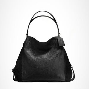 💯 Coach Edie Shoulder Bag 42